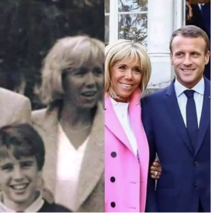 ‘Pretty from childhood’: what Brigitte Macron looked like in her